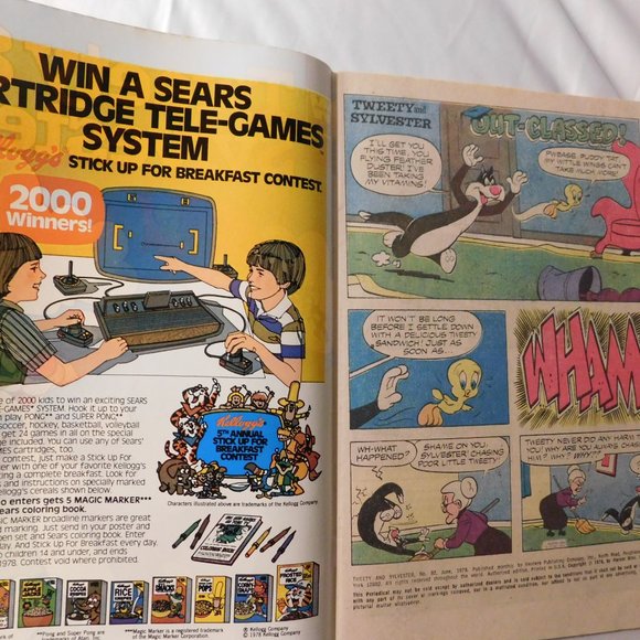 Vintage Tweety & Sylvester Comic Book 1978 - Picture 3 of 5